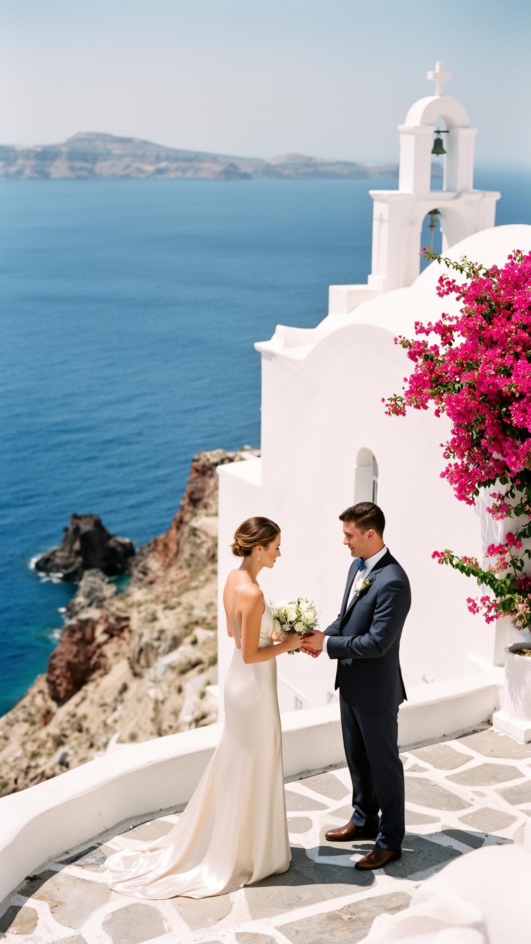 Athena & Luca — Canaves Oia, Santorini, Greece